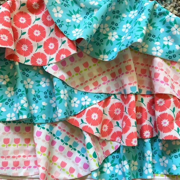 Tommy Bahama Two Piece Bathing Suit Toddler Floral Tankini Kids Bikini Set Sz 2T - Picture 5 of 14